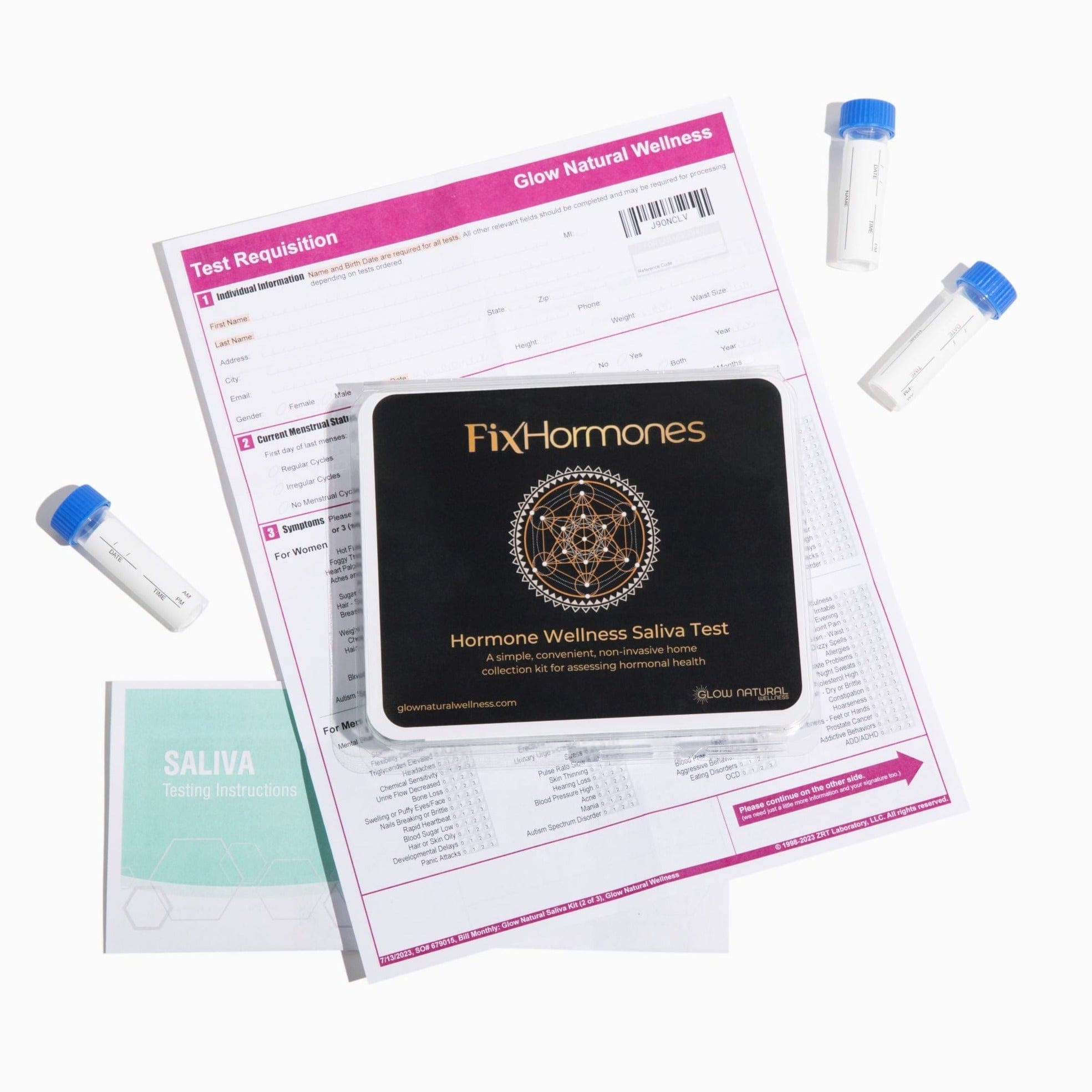 Hormone Test Kit, Testosterone - Saliva - HippEvo Shop