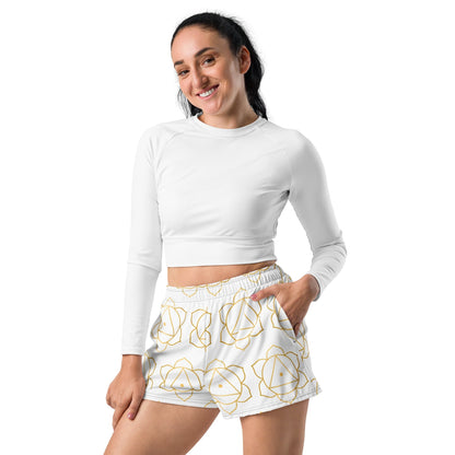 GLOW Natural Wellness GLOW Iconic Recycled Athletic Shorts
